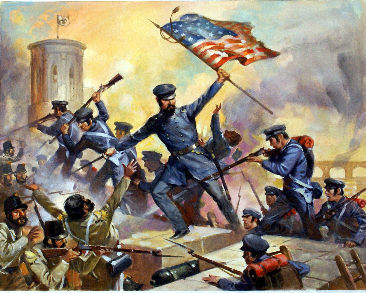 Морская пехота США во гражданской войне