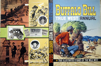 Buffalo Bill True West Annual original cover artwork (Original) (Signed)