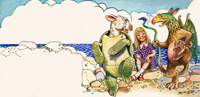 Lewis Carroll: Alice in Wonderland 59 (Original) (Signed)