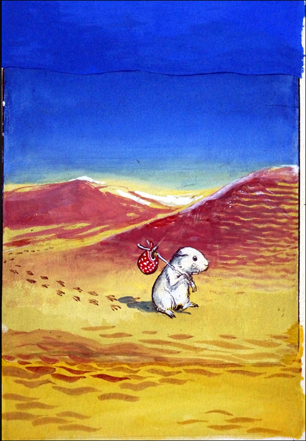 Gulliver's Magic Diary 5 (Original) by Gulliver Guinea-Pig (Mendoza) at The Illustration Art Gallery