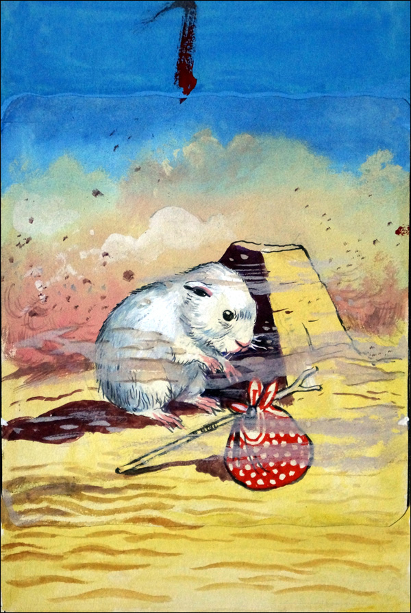 Gulliver's Magic Diary 6 (Original) by Gulliver Guinea-Pig (Mendoza) at The Illustration Art Gallery
