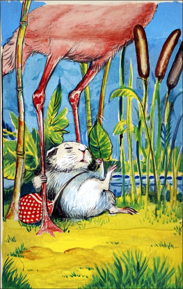 Gulliver's Magic Diary 14 (Original) by Gulliver Guinea-Pig (Mendoza) at The Illustration Art Gallery