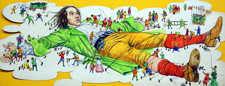 Gulliver's Travels (Original) by Gulliver's Travels (Mendoza) at The Illustration Art Gallery
