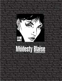 The Modesty Blaise Companion (Deluxe Printers Proof #3 of 16) (Signed) (Limited Edition) at The Book Palace