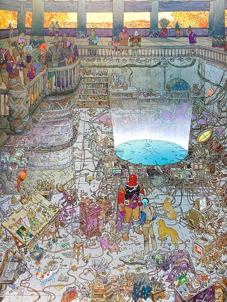 The Street 2 (Limited Edition Print) (Signed) art by Moebius (Jean Giraud) Art at The Illustration Art Gallery