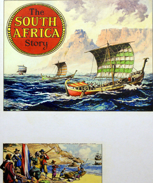 The South Africa Story 1 (Original) by Patrick Nicolle at The Illustration Art Gallery