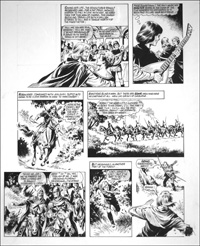 Robin of Sherwood: Going Somewhere (TWO pages) (Originals)