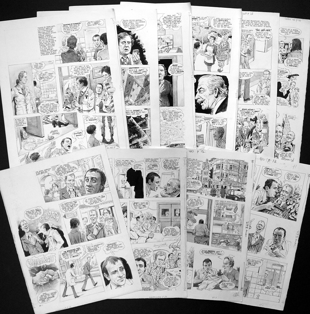 Doctor On The Go - Harty By Name, Hearty By Nature (TEN pages) (Originals) (Signed) art by Harry North Art at The Illustration Art Gallery