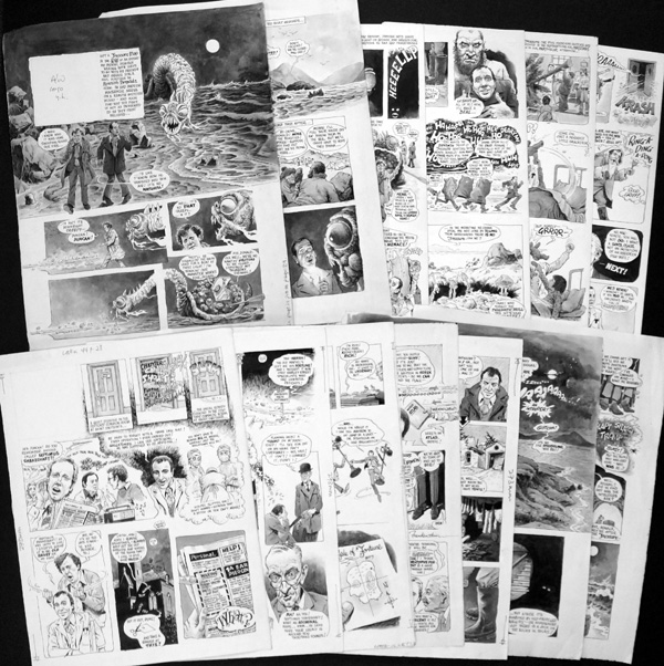 Doctor On The Go - The Treasure Map (13 Pages) (Originals) by Harry North Art at The Illustration Art Gallery