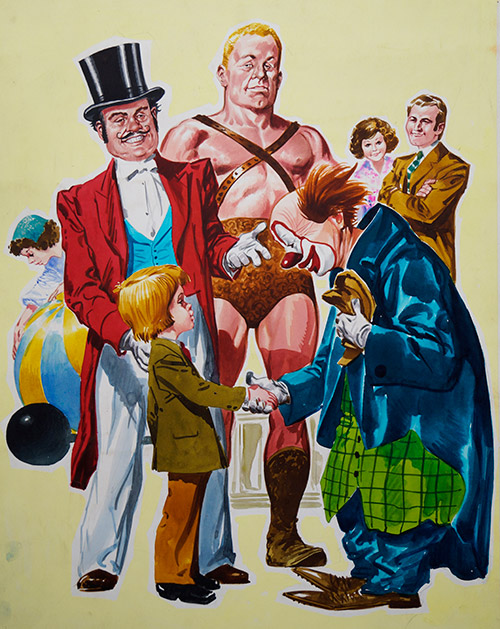 La Strada (Original) by Jose Ortiz at The Illustration Art Gallery