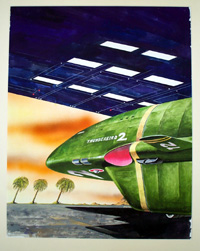 Thunderbird 2a cover art (Original) (Signed)