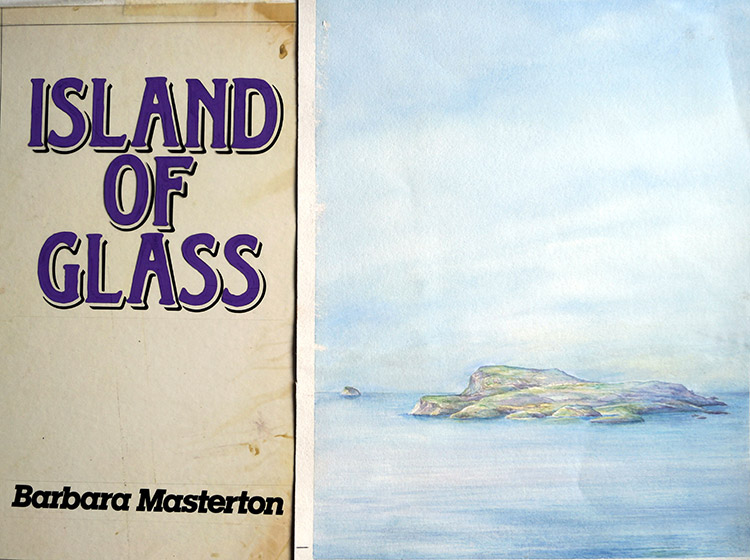 Island Of Glass (Original) by Kim Palmer Art at The Illustration Art Gallery