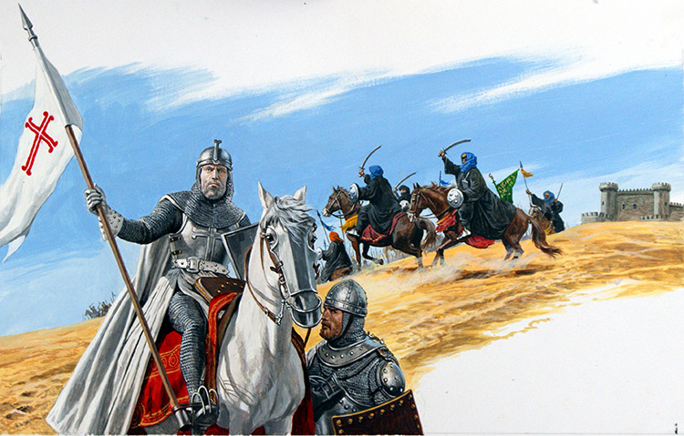 El Cid (Original) by Ancient History (Payne) at The Illustration Art Gallery