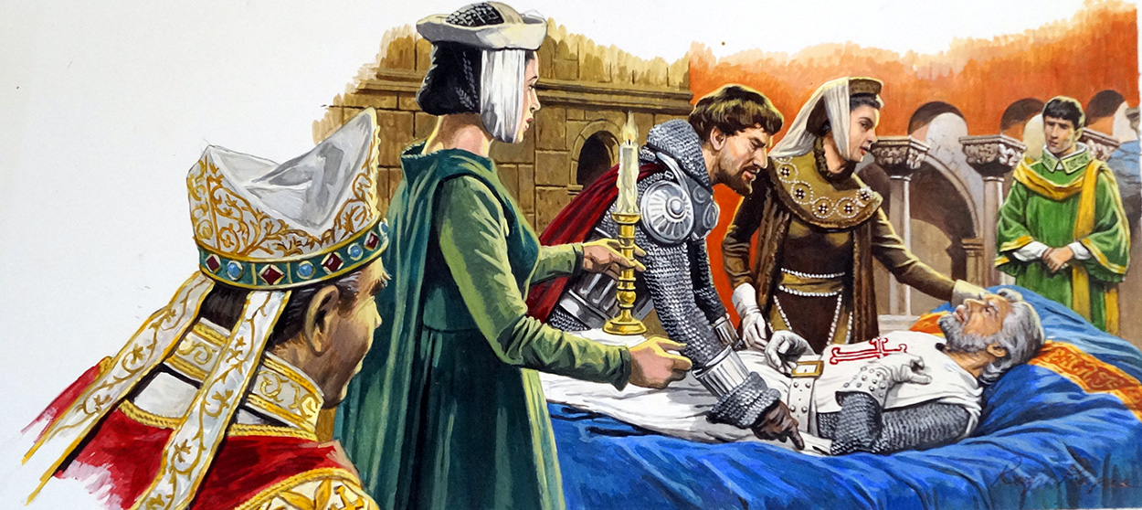 Myths and Legends: The Story of El Cid (Original) (Signed) art by Roger Payne at The Illustration Art Gallery