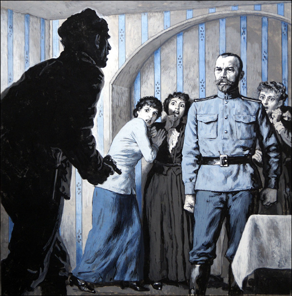 End of an Era - Death of the Czar (Original) by Ken Petts Art at The Illustration Art Gallery