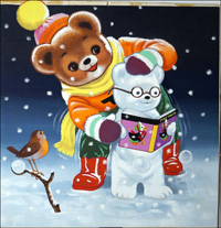 Teddy Bear: Snow Bear (Original)