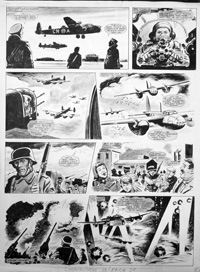 Pathfinders comic strip art (Original)