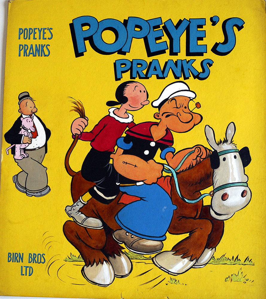 Popeye's Pranks (Original) art by Popeye at The Illustration Art Gallery
