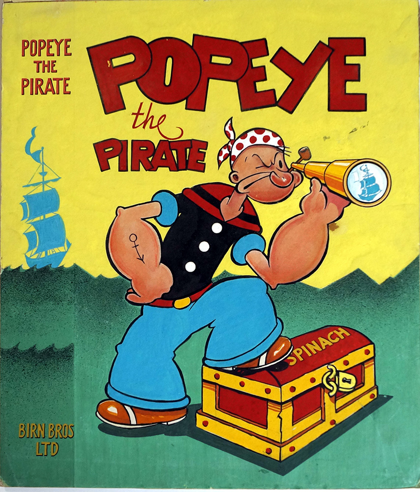 Popeye the Pirate (Original) art by Popeye at The Illustration Art Gallery