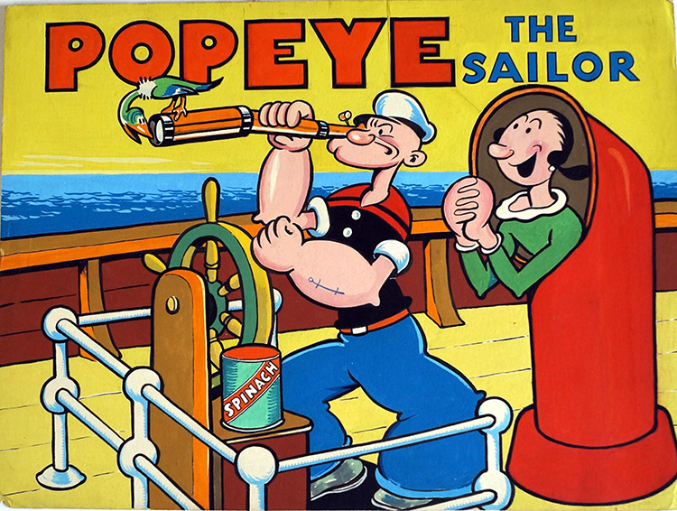 Popeye The Sailor (Original) by Popeye at The Illustration Art Gallery