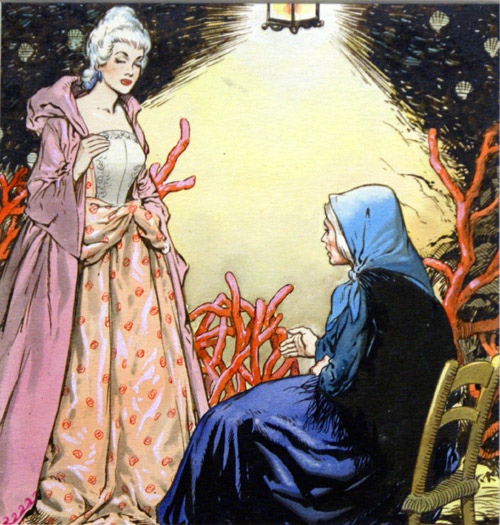 A Meeting (Original) by Cinderella (Nadir Quinto) at The Illustration Art Gallery