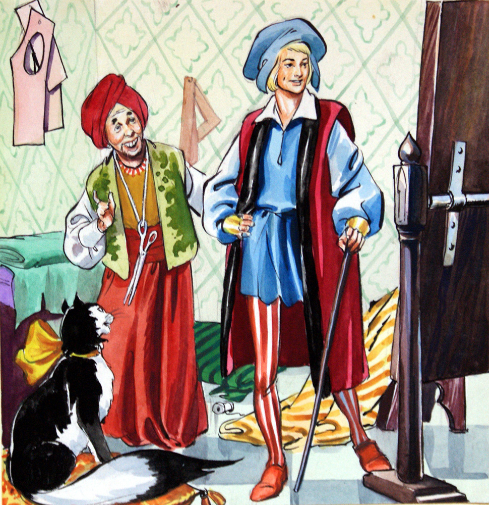 Dick Whittington Goes to the Tailor (Original) art by Dick Whittington (Quinto) at The Illustration Art Gallery
