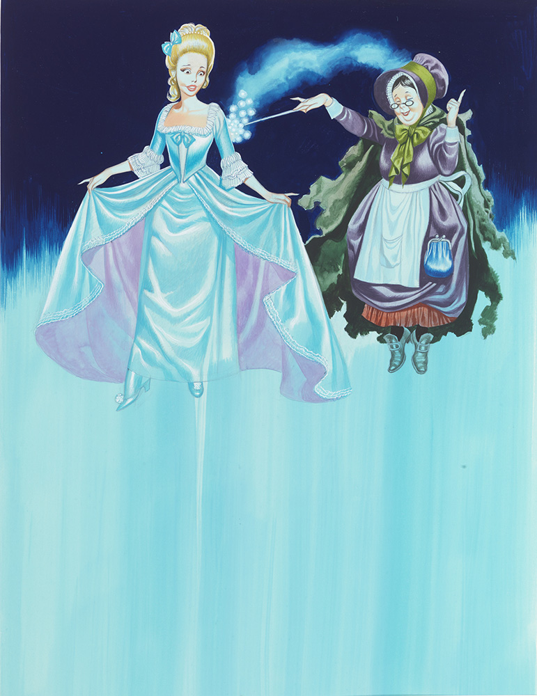 Cinderella is Transformed (Original) art by Cinderella (Ron Embleton) at The Illustration Art Gallery