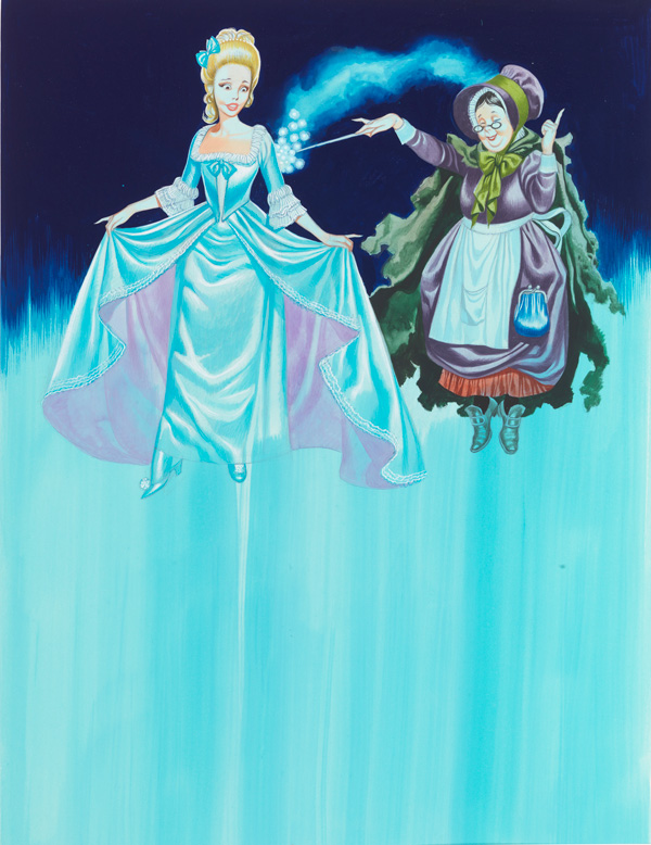 Cinderella is Transformed (Original) by Cinderella (Ron Embleton) at The Illustration Art Gallery