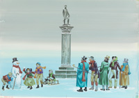 The Happy Prince: Statue in the Snow (Original)