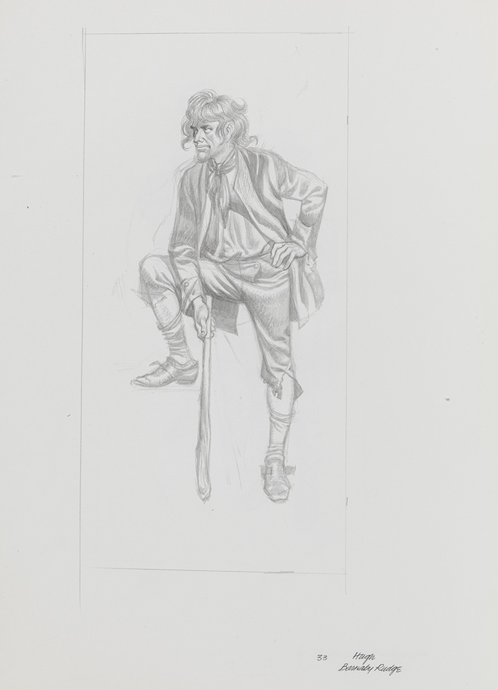 Barnaby Rudge - Hugh (Original) art by Charles Dickens (Ron Embleton) at The Illustration Art Gallery
