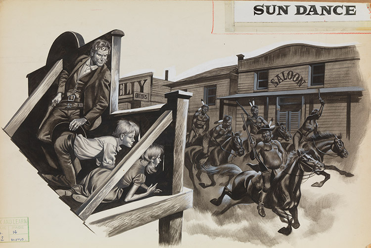 Sundance (Original) by American History (Ron Embleton) at The Illustration Art Gallery