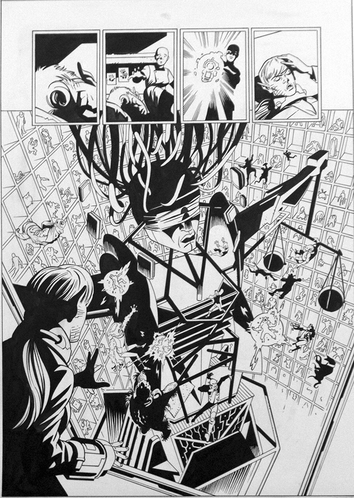 Doctor Who: The Crimson Hand, Part 2 Page 1 (Original) art by David Roach at The Illustration Art Gallery