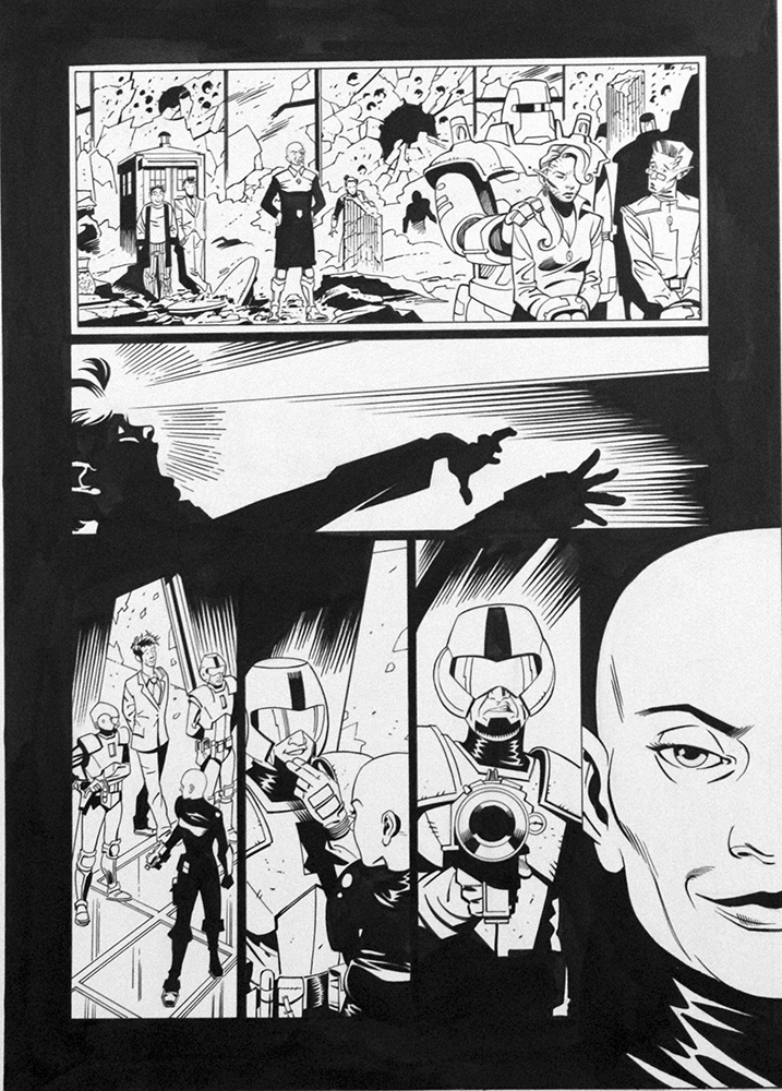 Doctor Who: The Crimson Hand, Part 2 Page 6 (Original) art by David Roach Art at The Illustration Art Gallery