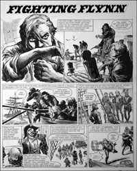 Fighting Flynn - Press Gang (TWO pages) (Prints)