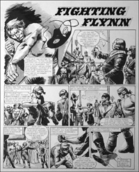 Fighting Flynn - Exposed (TWO pages) (Prints)