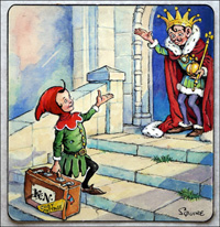 Norman Gnome - Old King New King (Original) (Signed)