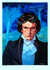 Ludwig van Beethoven (Original) (Signed)