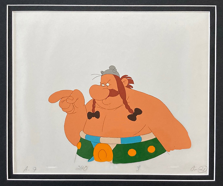 Asterix and The Britons 1986 - Hand Painted Cel (Original) by Studio Gaumont at The Illustration Art Gallery