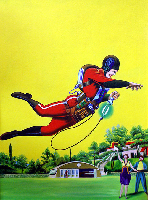 Buck Rogers in 25th Century (Original) by Vet Art at The Illustration Art Gallery