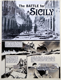 True War 3 page 3: Sicily (and Adolf Hitler) (Original)