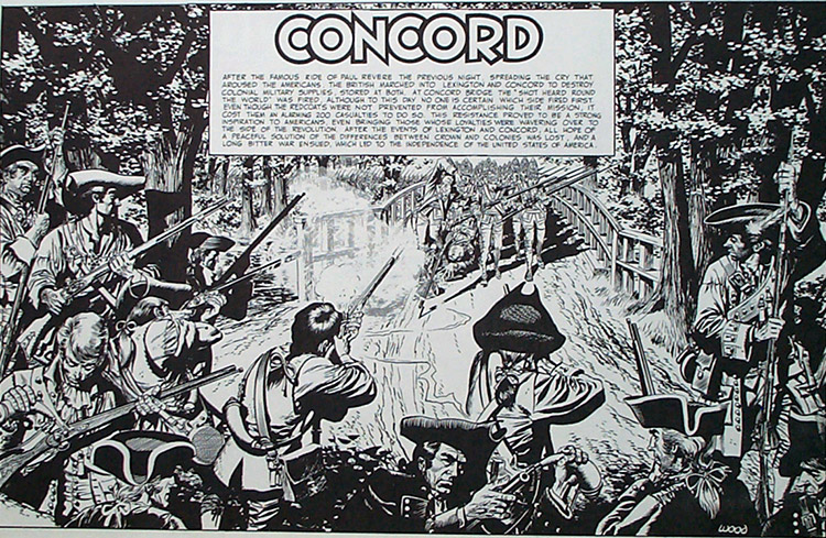 Concord (Limited Edition Print) by Wally Wood Art at The Illustration Art Gallery
