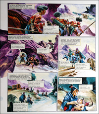 Trigan Empire: Mercy Mission (6 March 1982) (TWO pages) (Originals)