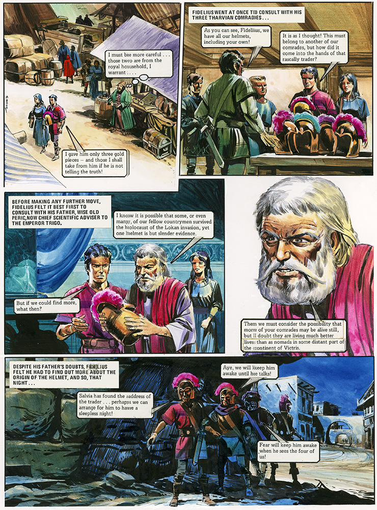 The Trigan Empire: Look and Learn issue 1013 (8 Aug 1981) a (Original) art by The Trigan Empire (Gerry Wood) at The Illustration Art Gallery